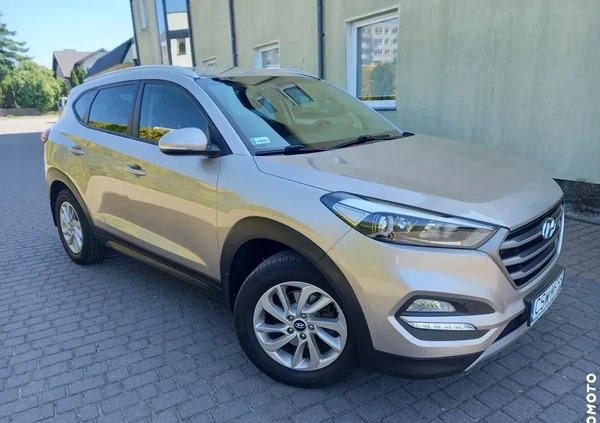 Hyundai Tucson cena 74900 przebieg: 86000, rok produkcji 2017 z Nowe małe 562